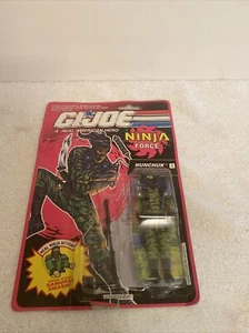 1991 GIJOE NUNCHUK Ninja Force Black Card  #3 - Picture 1 of 12