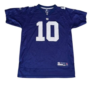 100% Authentic Reebok NFL Eli Manning #10 Jersey Youth XL 18/20 - Picture 1 of 8