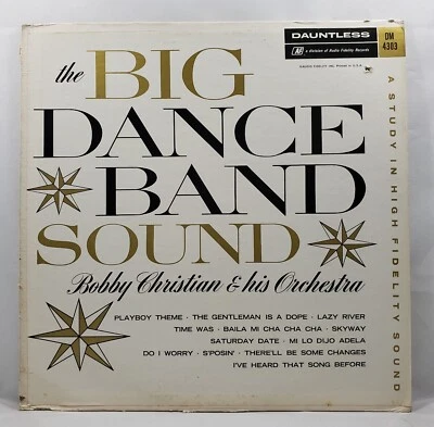 Bobby Christian and His Orchestra - The Big Dance Band Sound [1962 Used Vinyl] Foto 1 de 4