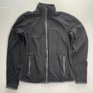 MARMOT Fleecejacke mit Reißverschluss Damen Large schwarz leicht Outdoor Gorpcore - Bild 1 von 12