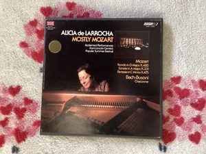 ALICIA de LARROCHA - MOSTLY MOZART (4 TRACK OPEN REEL TO REEL @7-1/2 ips) *MINT* - Picture 1 of 5