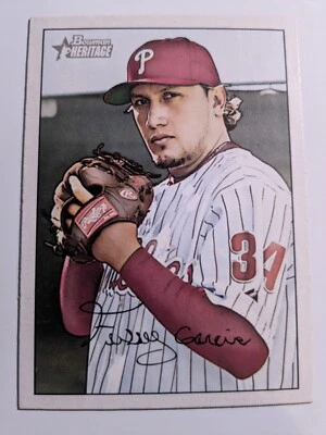 2007 Topps Bowman Heritage Baseball #48 Freddy Garcia - Image 1 of 3