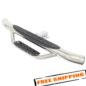 Paso de enganche de acero inoxidable pulido Go Rhino D360PS Dominator para receptores de 2" - Imagen 1 de 4