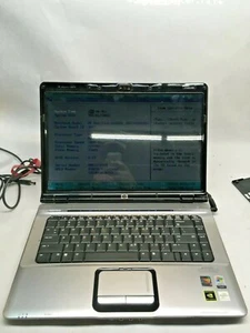 HP Pavilion dv6140us Laptop For Parts BAD LCD Screen Boots to BIOS NO HDD/RAM JR - Picture 1 of 8