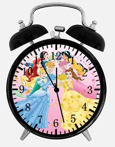 Disney Princess Alarm Desk Clock 3.75" Home or Office Decor W230 Nice For Gift - Picture 1 of 1
