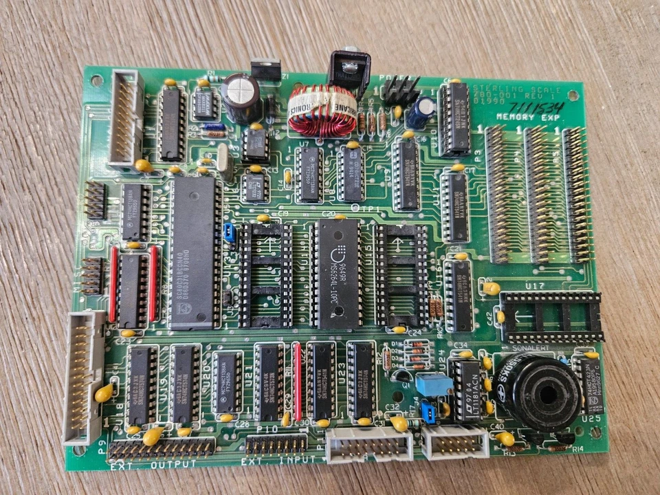 Sterling Scale main board 780-001 Rev. 1 - 01990 - Image 1 of 4