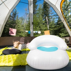 Aufblasbares Sofa Aufblasbarer Hocker Faules Luftsofa Büro Reisen - Bild 1 von 12