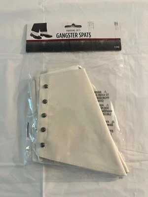 Suit Yourself Roaring 20's Gangster Spats NIP - Image 1 of 4