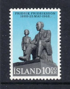 ICELAND MNH 1968 SG452 BIRTH CENTENARY OF PASTOR FRIDIK FRIDIKSSON - Picture 1 of 1