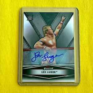 LEX LUGER 2021 Topps Finest SOLE SURVIVOR 1993 WWE Wrestling Card Auto Autograph - Picture 1 of 2