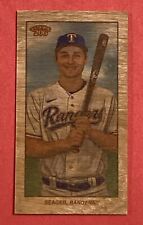 2023 Topps T206 High Series Corey Seager Wood Paper Stock PR 20 Rangers
