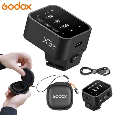 US Godox X3 X3-N X3N TTL HSS Wireless Flash Trigger Transmitter for Nikon Camera - Image 1 of 4
