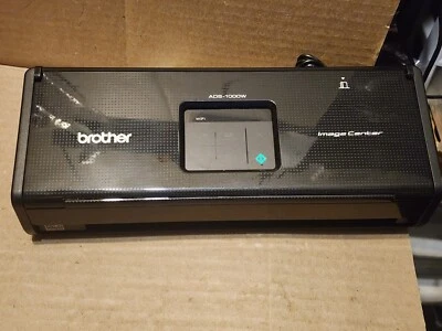 Brother ADS-1000W Duplex Wireless Scanner Bundle CD Software OEM AC Adapter WiFi - Image 1 of 4