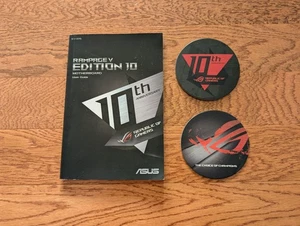 Asus Rampage V Edition 10 Motherboard Manual - Picture 1 of 2