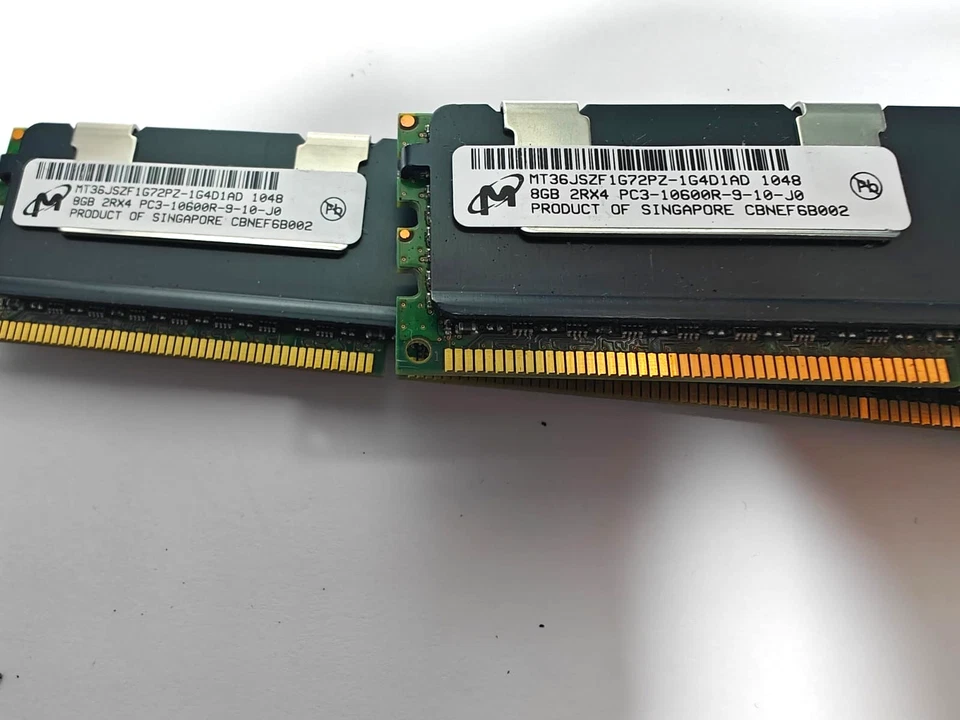 RAM ECC DDR3 - So DIMM– 8 Go – 10600 MHz – Excellent état ! 🚀 - Photo 1/2