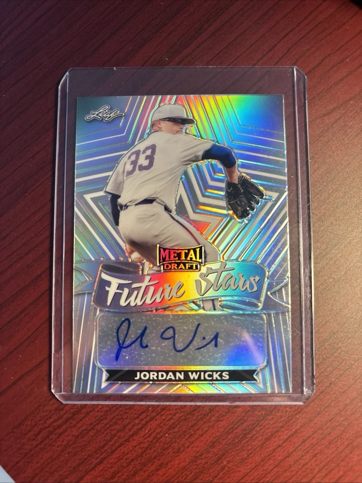 Metal Draft Future Stars Jordan Wicks Auto 2021 - Image 1 of 1