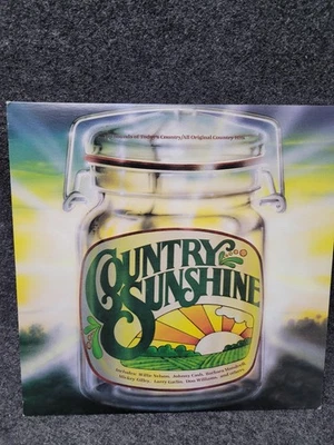 Vintage Country Sunshine Vinyl LP K-Tel BU 4110 1980 Willie Nelson Johnny Cash - Image 1 of 4
