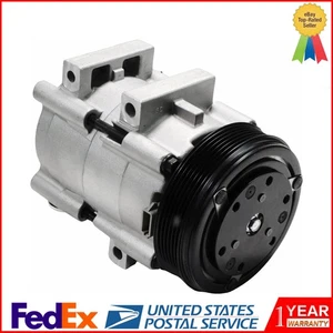 AC A/C Compressor for Ford F-150 F-250 F-350 1997-2007 4.6L 5.4L YCC158 101510C - Picture 1 of 20