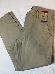 Levi's XX Chino's Men's Stretch Standard Taper Pants 31x30 Tan NWT - Picture 1 of 9