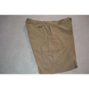 40647 Chaps Ralph Lauren Golf Cargo Shorts Casual Tan Size 30 Stretch Mens - Picture 1 of 7