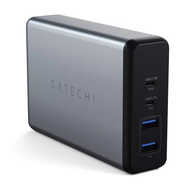 Satechi 108W Pro USB C PD Desktop Charging Station – 2 USBC PD & 2 USB A P - Image 1 of 4
