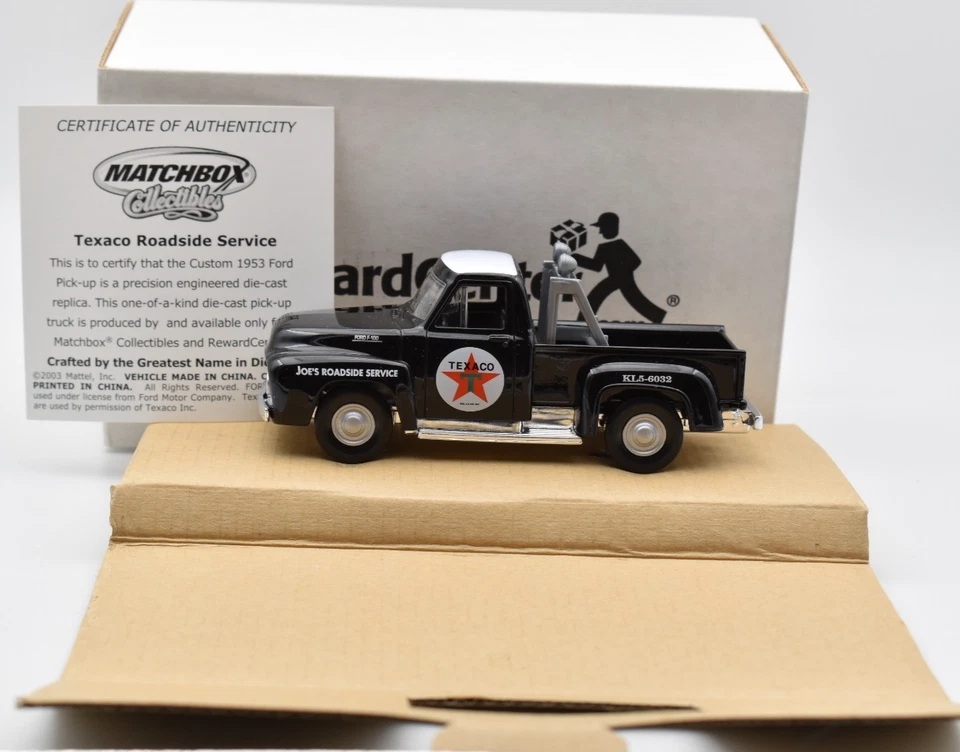 Matchbox Collectibles Yesteryear 1953 Ford F100 Pickup Truck Texaco. 783340. MoY - Immagine 1 di 4