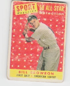 1958 Topps #477 Bill Skowron - Imagen 1 de 2