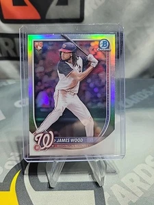 James Wood 2025 Bowman Red Rookie Redemption - Picture 1 of 2