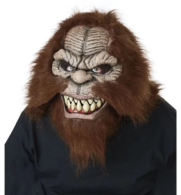California Costumes Squatchin' Yeti Sasquatch Ani-motion Mask, RARE, Brand New! - Image 1 of 4
