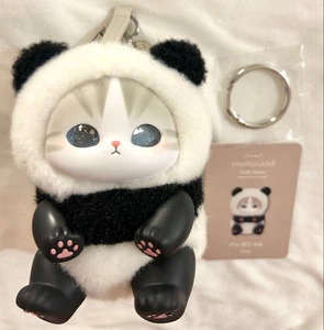 mofusand Kiramekko Panda Katze Plüschtier Pandanyan flauschige Kätzchen 1 Stck. Schlüsselanhänger - Bild 1 von 5