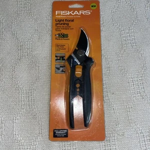 New Sealed Fiskars Floral Pruner w/Stem Stripper (Model 9926) - Picture 1 of 9