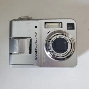 Kodak EasyShare C533 Digital Camera 5.0MP Silver FOR PARTS - Picture 1 of 8