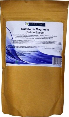 Sulfato de Magnesio alimenticio en polvo 500G (Sal de Epsom) - Immagine 1 di 3