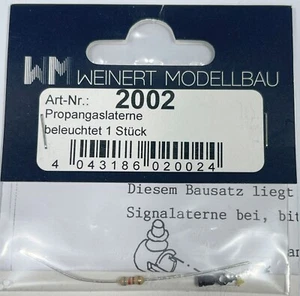 Weinert H0 2002 DB Signallaterne beleuchtet NEU & OVP - Picture 1 of 1