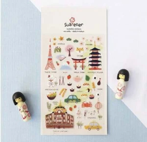 DAILY IN TOKYO - Adorable scrapbooking sticker - Picture 1 of 9