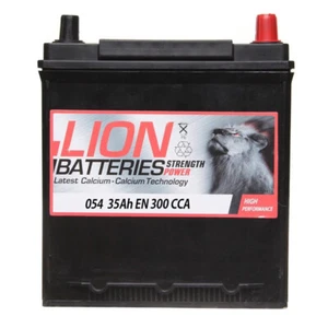 Lion 54 054 Car Battery 12V 35Ah 300cca L187 x W127 x H225 0/3 3 Year Warranty - Picture 1 of 13
