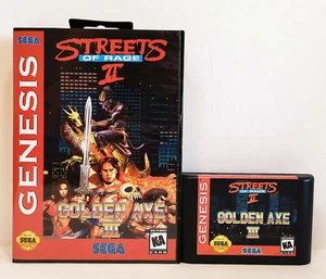 Golden Axe III in Streets of Rage 2 for Sega Genesis/Mega Drive - Picture 1 of 2