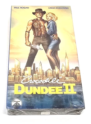 Crocodile Dundee II VHS 1990 Watermarked Brand New Sealed - Image 1 of 4