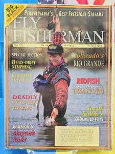 Fly Fisherman Magazine May 1995 Pennsylvania's Best Freestone Streams FREE SHIP - Picture 1 of 3