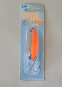 Acme Little Cleo Spoon 2-1/2 Inch 3/4oz Nickel/Orange Strip C340/NFS FREE SHIP - Picture 1 of 2