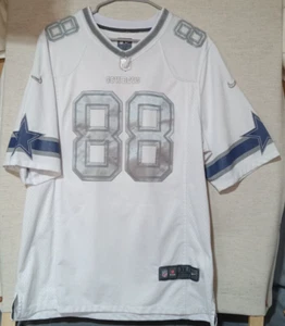 Nike Dallas Cowboys #88 BRYANT Ltd Platinum Jersey Stitched NFL XL Youth/ Women - Picture 1 of 9