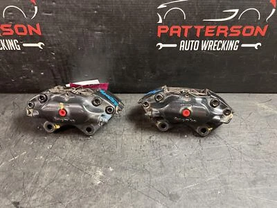 02-06 PINZAS FRENO BREMBO TRASERAS IZQUIERDA Y DERECHA MASERATI SPYDER NEGRAS Foto 1 de 4