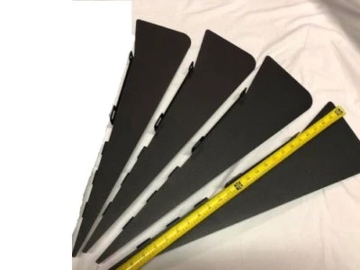 Dodge Viper 4 задние плавники / диффузоры диффузоры пользователи 5» расширенный - Изображение 1 из 4