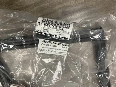 1987-1989 Porsche 911, 930 Left Hand Quarter Window Seal 91154303503 - Image 1 of 2