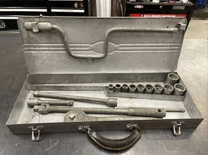 Vintage Craftsman Circle U 1/2" Drive Socket Set 16 pcs 7/16"- 1” Plomb Made USA - Picture 1 of 24