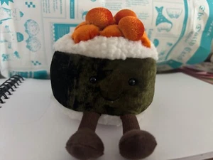 Juguete de peluche JellyCat Silly Sushi Maki Roll DESCONTINUADO RARO RETIRADO DIFÍCIL DE ENCONTRAR - Imagen 1 de 5