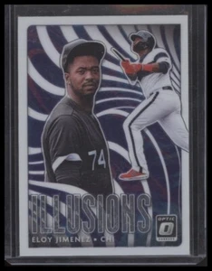 Donruss Optic #OI-8 2020 Eloy Jimenez Optic Illusions - Imagen 1 de 1