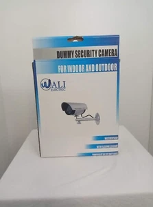 WALI Bullet Dummy Fake Surveillance Security CCTV Camera Indoor Outdoor ... - Picture 1 of 2