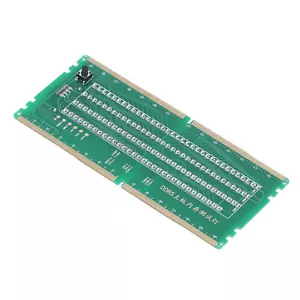 DDR5 Desktop Mainboard Testkarte Speichersteckplatz Testerplatine mit LED Licht zur Reparatur - Bild 1 von 12