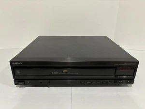 Sony 5 CD Compact Disc Carousel Changer CD Player Model CDP-C500 - No Remote - Picture 1 of 15